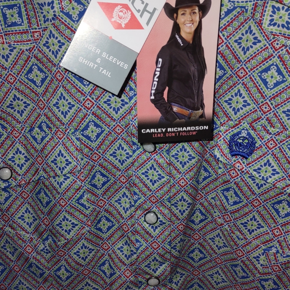 Women's Cinch Pearl Snap - Picture 3 of 4
